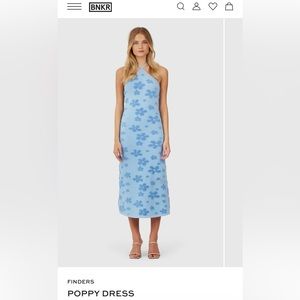 Finders Keepers Halter Neck Poppy Dress US2